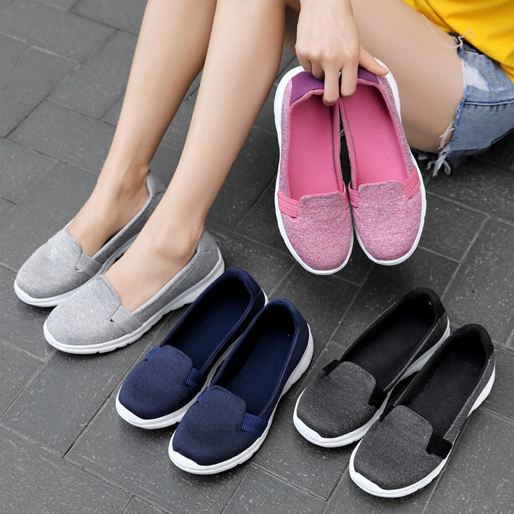 Damen nan leichte Strick-Slipper mit dämpfender Komfortsohle Echo Archiv