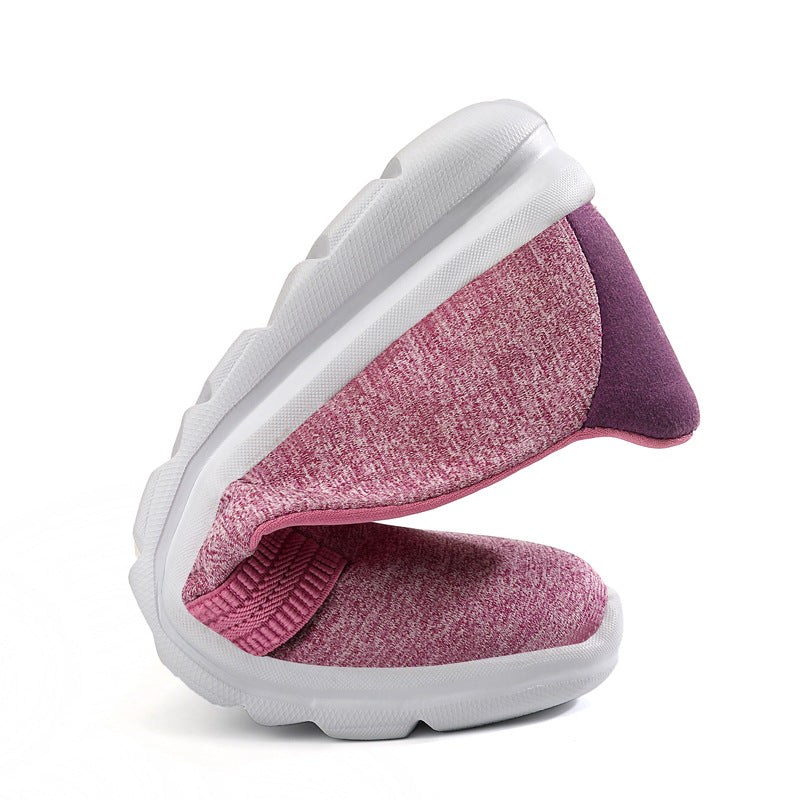Damen nan leichte Strick-Slipper mit dämpfender Komfortsohle Echo Archiv