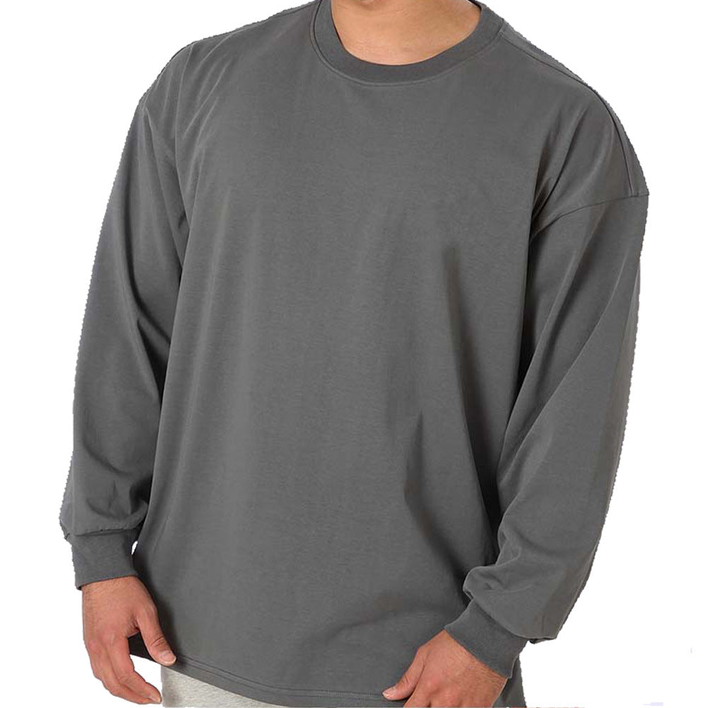 Herren Sportliches Langarm-T-Shirt aus atmungsaktivem Material Echoarchiv