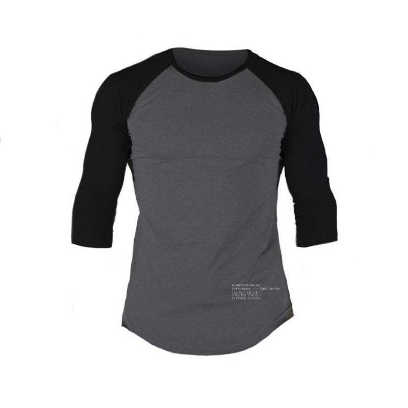 Herren Raglan Langarmshirt mit Rundhalsausschnitt Echoarchiv