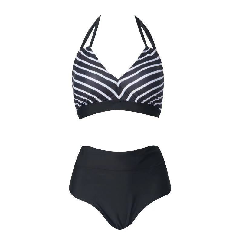 Damen Sportlicher Bikini-Top mit breiten Trägern Echo Archiv
