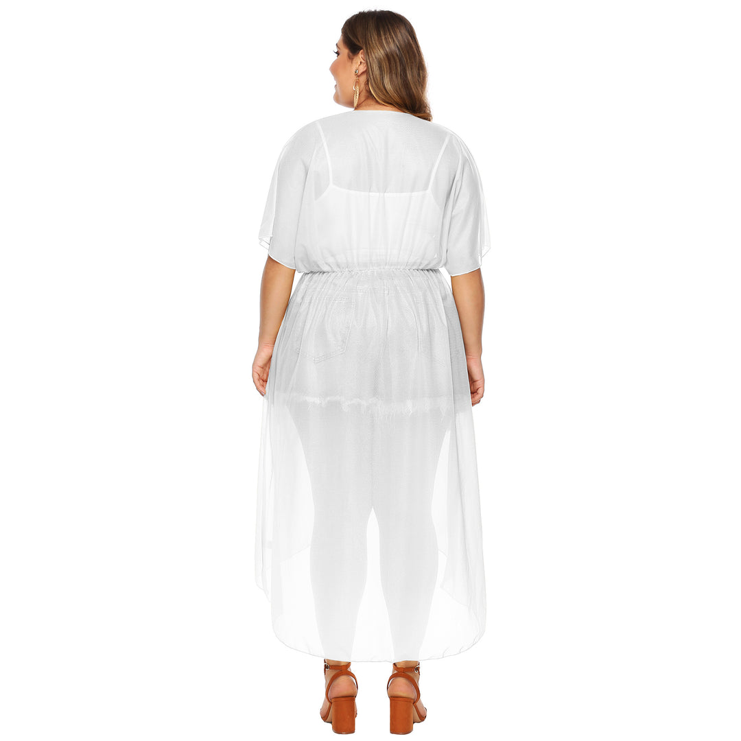 Damen eleganter transparenter Strandkimono Echo Archiv