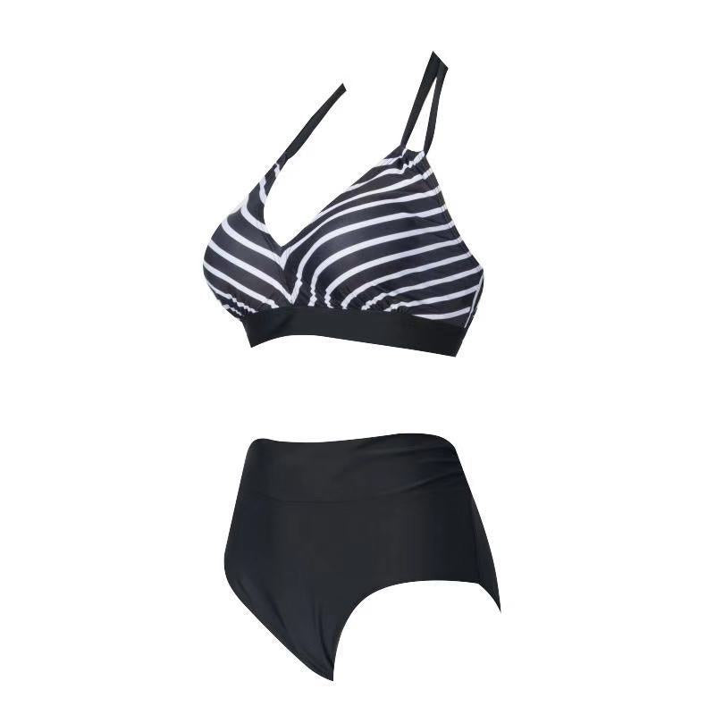 Damen Sportlicher Bikini-Top mit breiten Trägern Echo Archiv