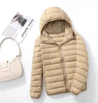Echoarchiv | Daunenjacke mit Kapuze für Damen