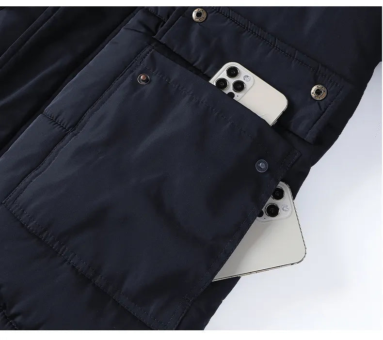 Echoarchiv | Herren Parka Wintergefüttert