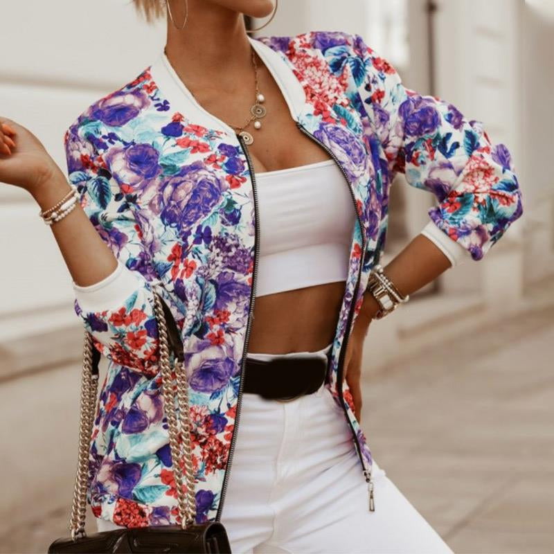 Echoarchiv | Jacke Vintage Elegante Zwischenjacke für Frauen