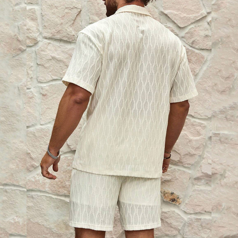 Echoarchiv | Set Herren Sommer mit Hemd und Shorts