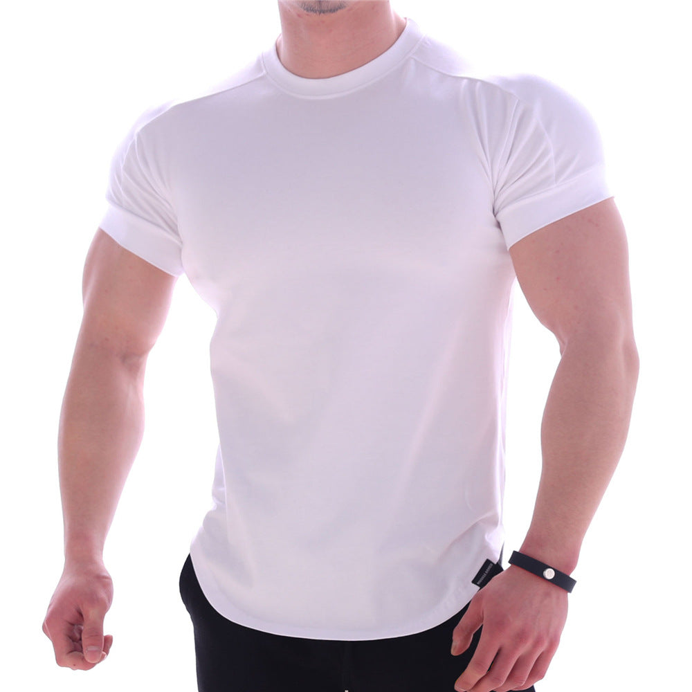 Herren sportliches Kurzarm-T-Shirt mit ergonomischem Schnitt und feuchtigkeitsregulierendem Material Echoarchiv