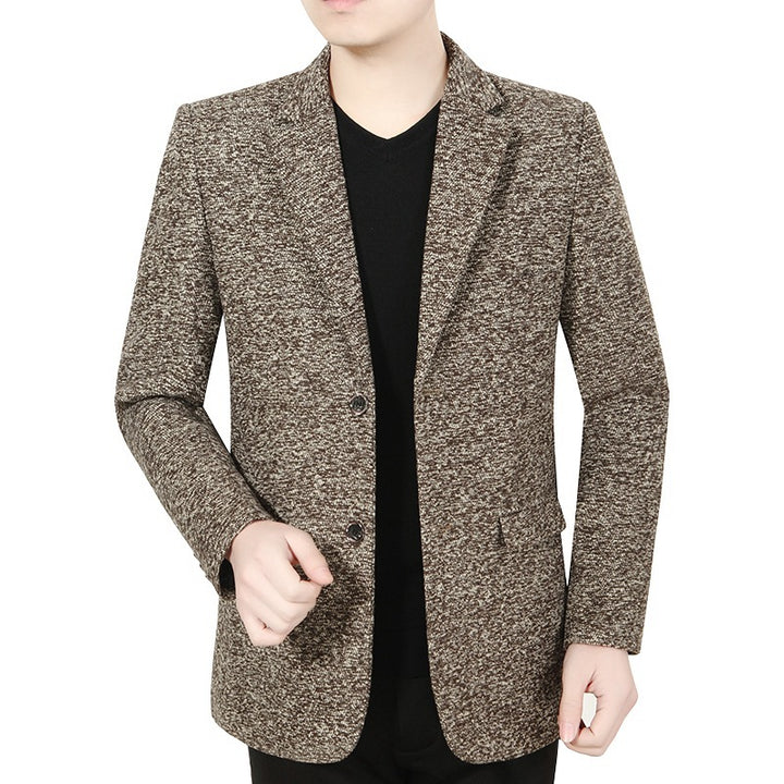 Herren Blazer Slim Fit aus strukturiertem Stoff Echoarchiv