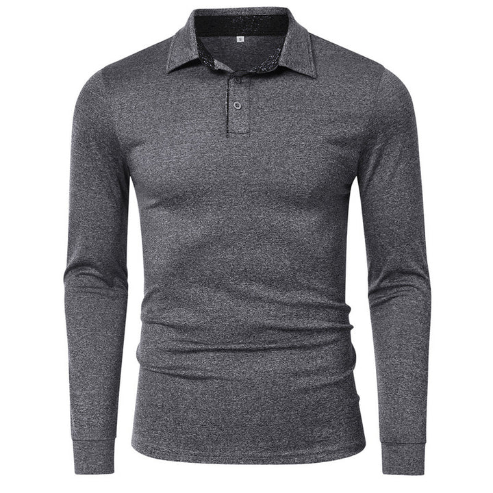 Herren Langarm Polo-Shirt Echoarchiv