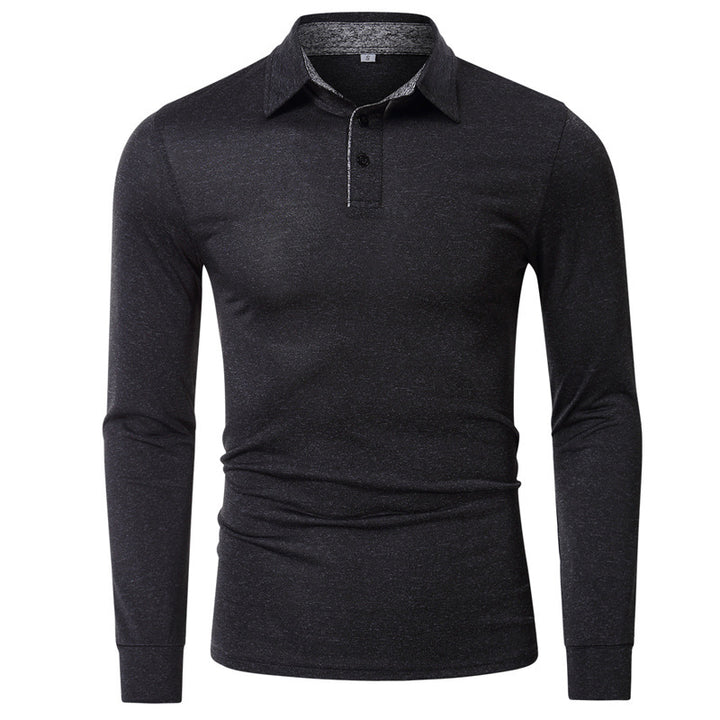 Herren Langarm Polo-Shirt Echoarchiv