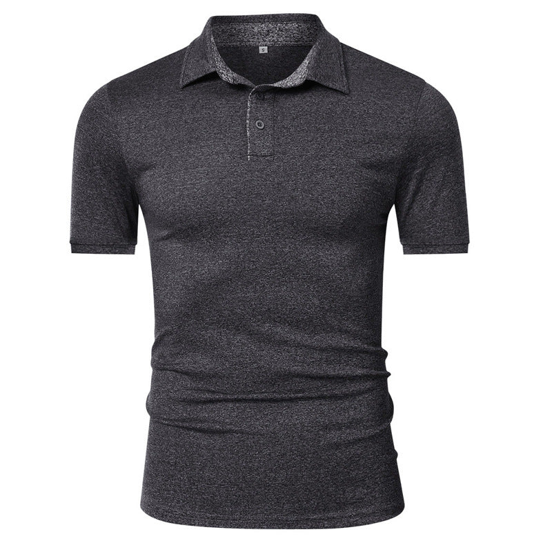 Herren Poloshirt mit modernem Rippendesign und atmungsaktiver Stofftechnologie Echoarchiv