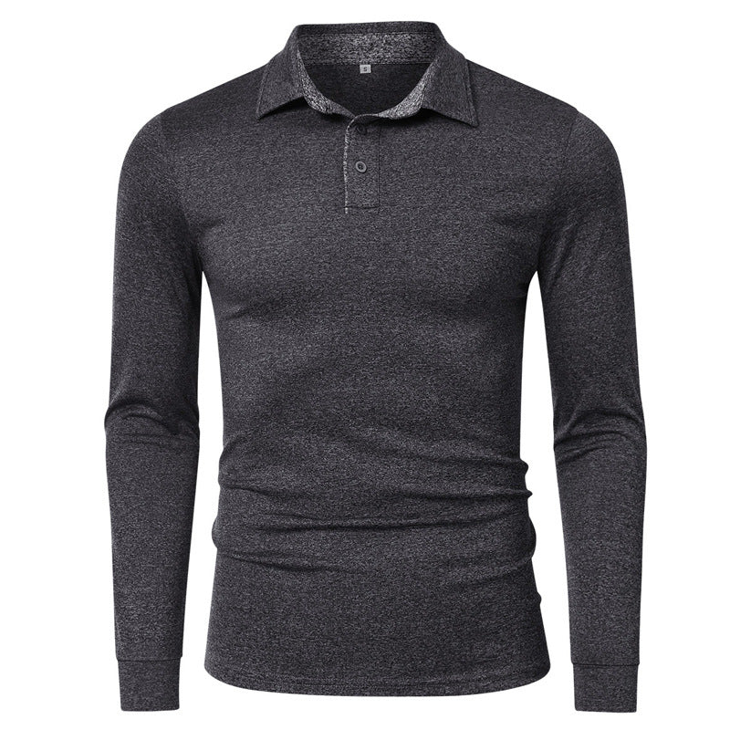 Herren Langarm Polo-Shirt Echoarchiv
