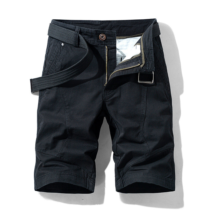 Herren Cargo-Shorts aus strapazierfähigem Material mit multifunktionalen Taschen und verstellbarem Bund Echoarchiv