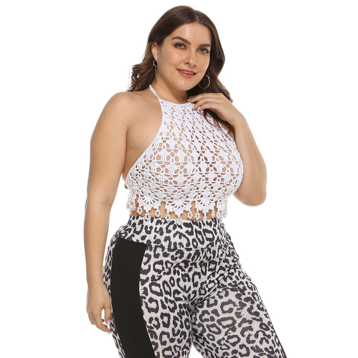 Damen Häkelcroptop Echo Archiv