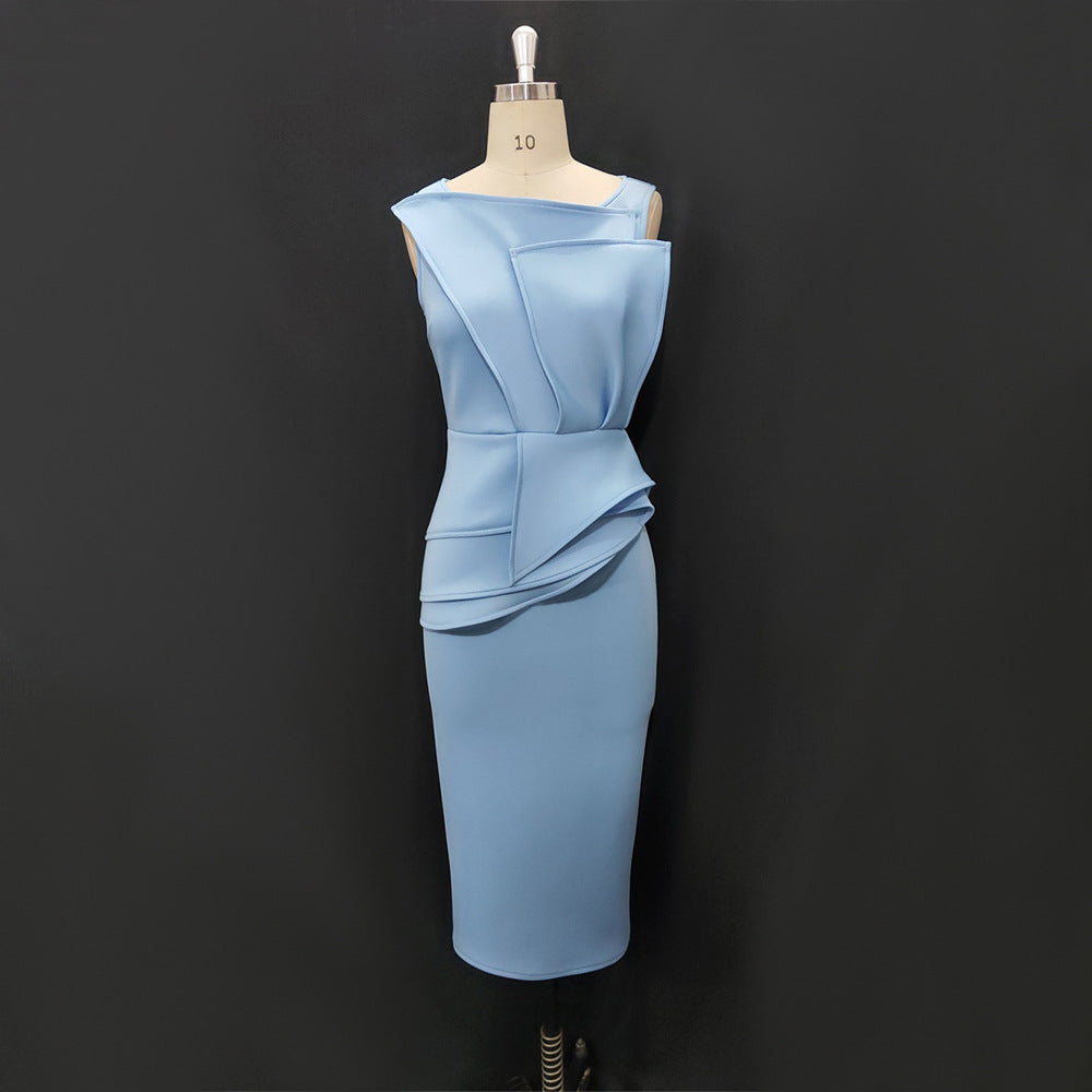 Damen Etuikleid mit elegantem Drapierungsdesign Echo Archiv