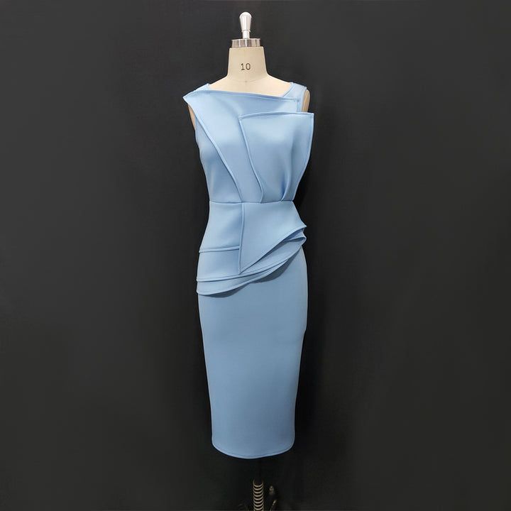Damen figurbetontes Kleid mit Drapierung Echo Archiv