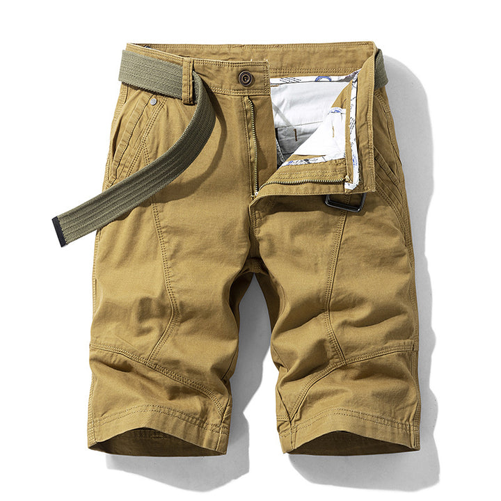 Herren Cargo-Shorts aus strapazierfähigem Material mit multifunktionalen Taschen und verstellbarem Bund Echoarchiv