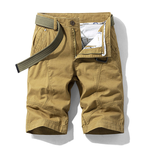 Herren Cargo-Shorts aus strapazierfähigem Material mit multifunktionalen Taschen und verstellbarem Bund Echoarchiv