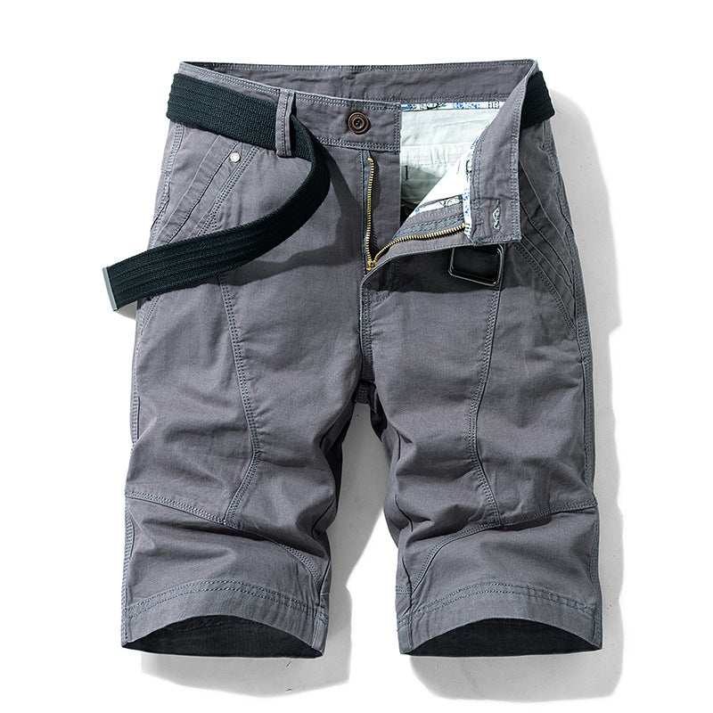 Herren Cargo-Shorts aus strapazierfähigem Material mit multifunktionalen Taschen und verstellbarem Bund Echoarchiv
