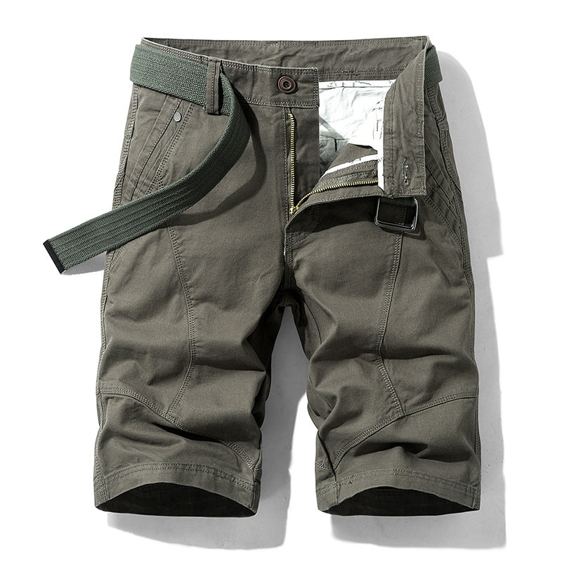 Herren Cargo-Shorts aus strapazierfähigem Material mit multifunktionalen Taschen und verstellbarem Bund Echoarchiv