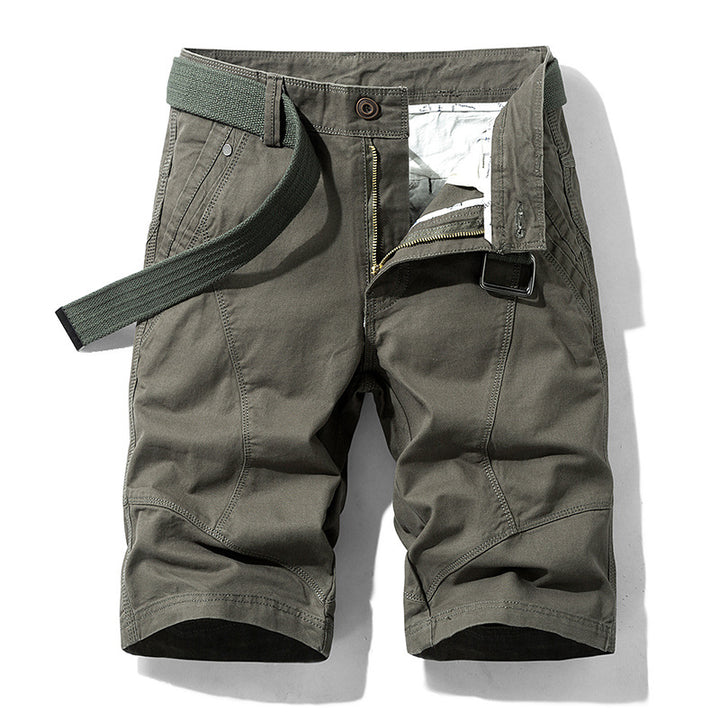Herren Cargo-Shorts aus strapazierfähigem Material mit multifunktionalen Taschen und verstellbarem Bund Echoarchiv