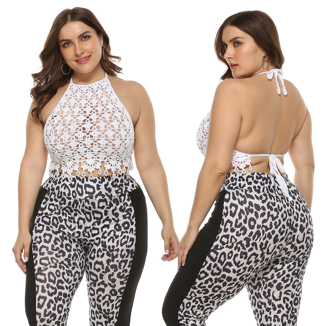 Damen Häkelcroptop Echo Archiv