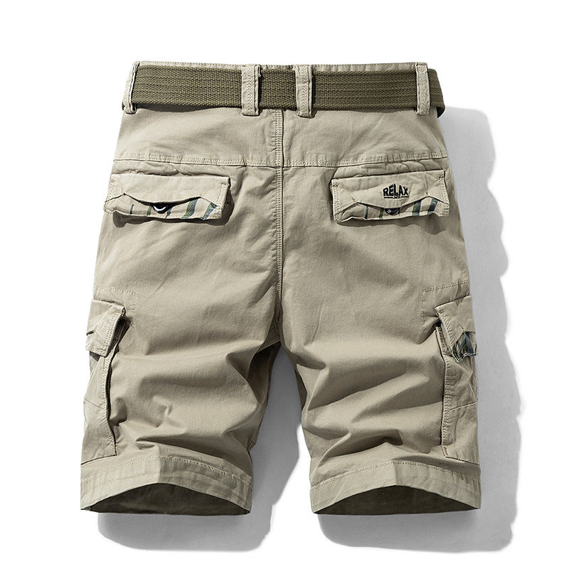 Herren Cargoshorts mit praktischen Seitentaschen und verstellbarem Bund Echoarchiv