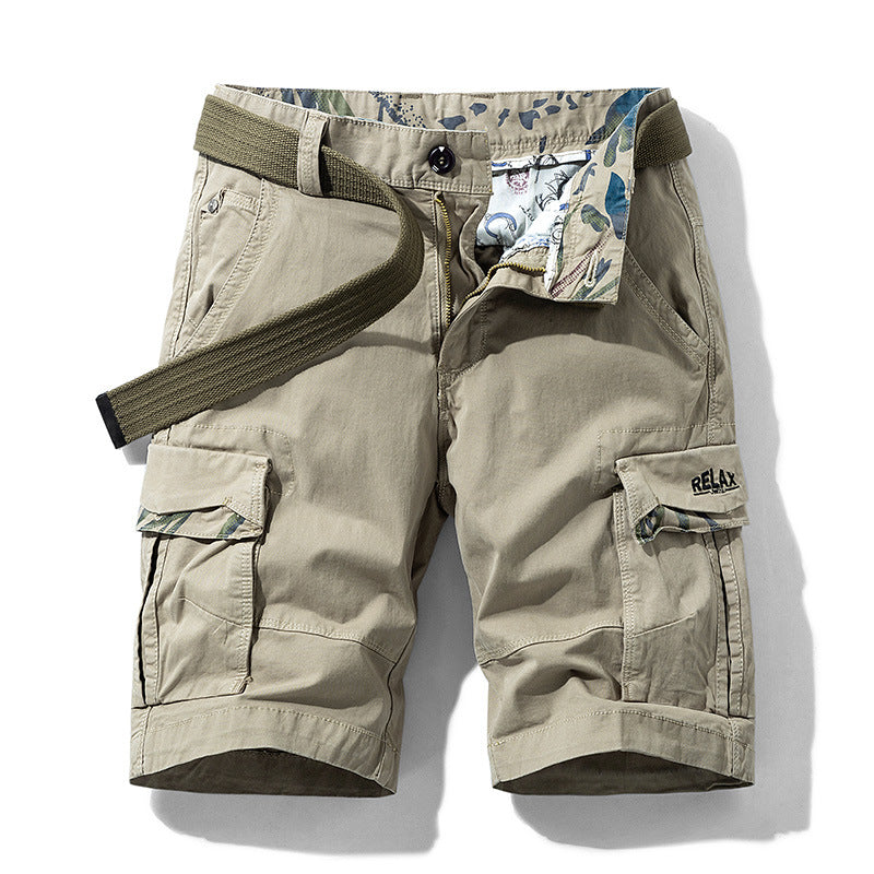 Herren Cargoshorts mit praktischen Seitentaschen und verstellbarem Bund Echoarchiv