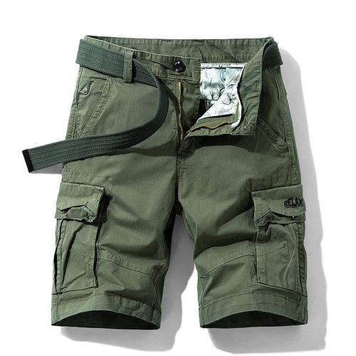 Herren Cargoshorts mit praktischen Seitentaschen und verstellbarem Bund Echoarchiv