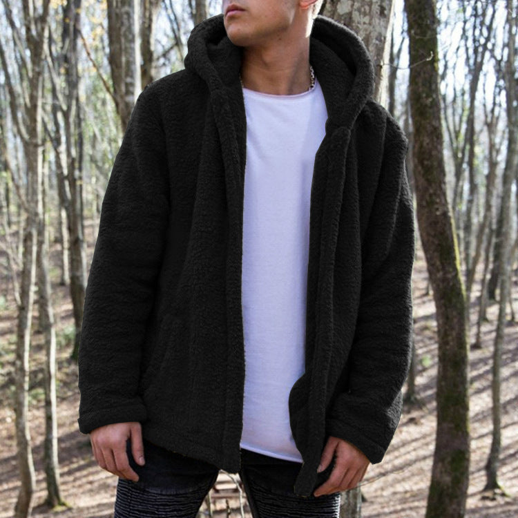 Herren Kuschelige Fleecejacke Echoarchiv