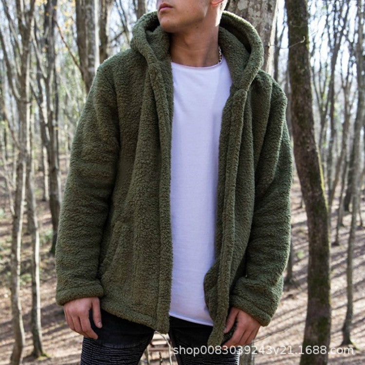 Herren Kuschelige Fleecejacke Echoarchiv