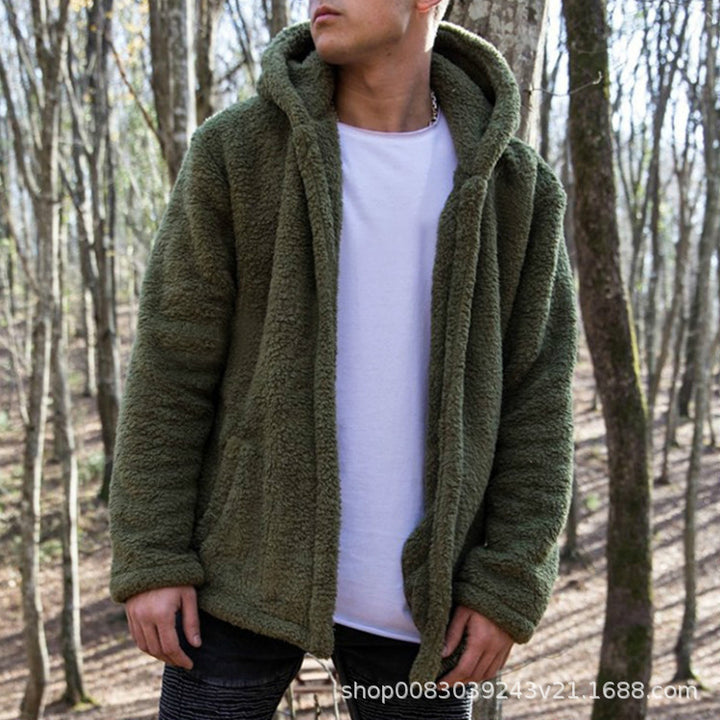 Herren Kuschelige Fleecejacke Echoarchiv