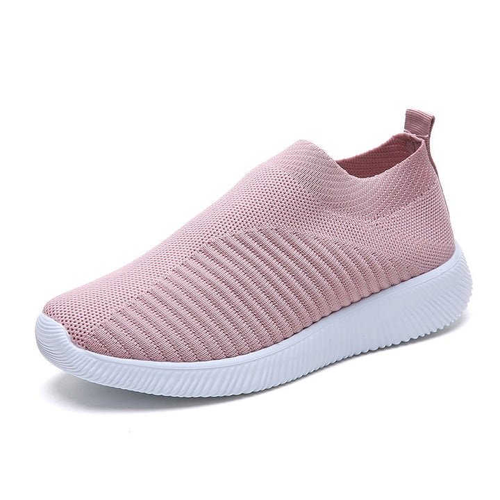 Unisex nan leichte gestrickte Slip-On Sneaker mit elastischem Einstieg und ergonomischer Einlegesohle Echo Archiv