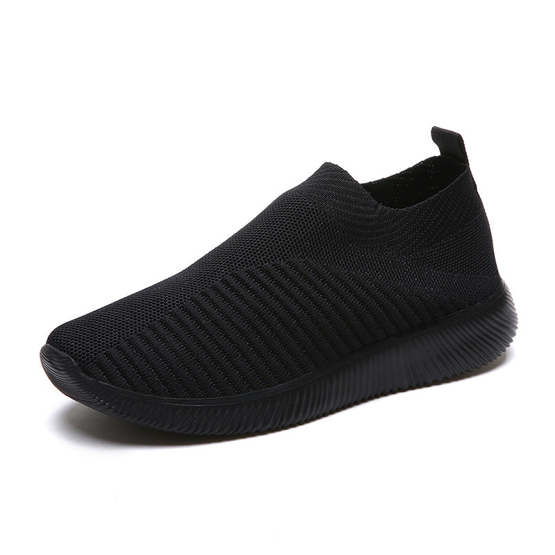 Unisex nan leichte gestrickte Slip-On Sneaker mit elastischem Einstieg und ergonomischer Einlegesohle Echo Archiv