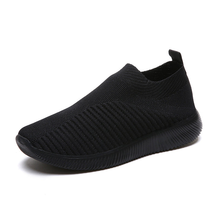 Unisex nan leichte gestrickte Slip-On Sneaker mit elastischem Einstieg und ergonomischer Einlegesohle Echo Archiv