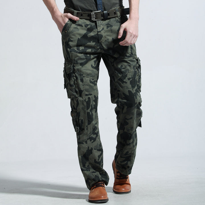 Herren multifunktionale Camouflage-Carge-Hose mit vielen praktischen Taschen Echoarchiv