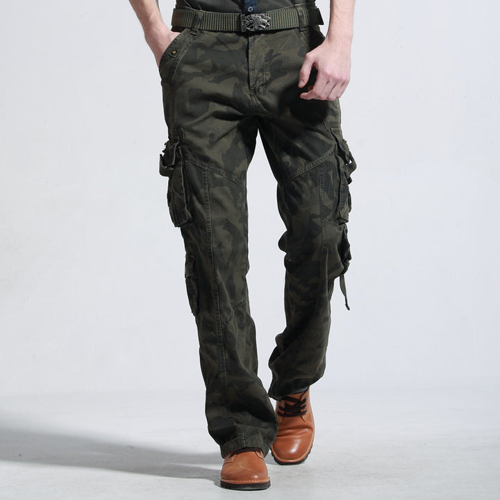 Herren multifunktionale Camouflage-Carge-Hose mit vielen praktischen Taschen Echoarchiv