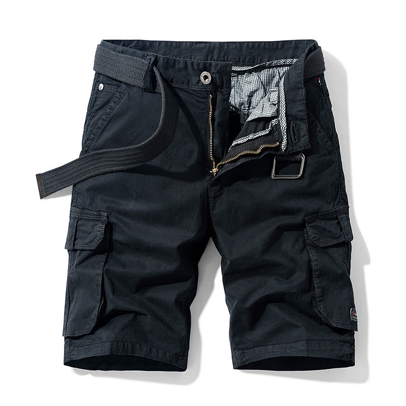 Herren Cargo-Shorts mit elastischem Bund und zahlreichen Taschen Echoarchiv