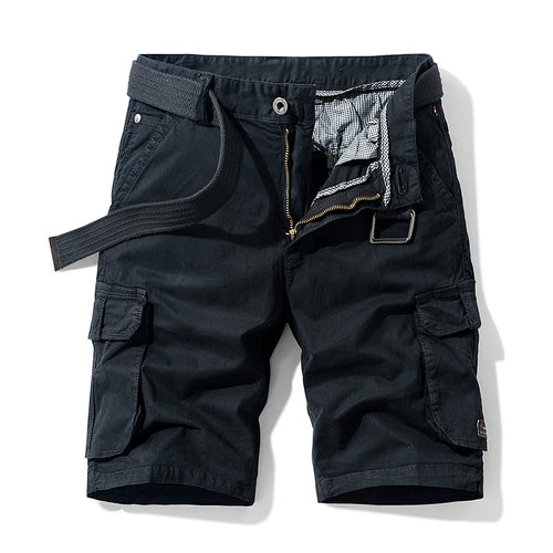 Herren Cargo-Shorts mit elastischem Bund und zahlreichen Taschen Echoarchiv