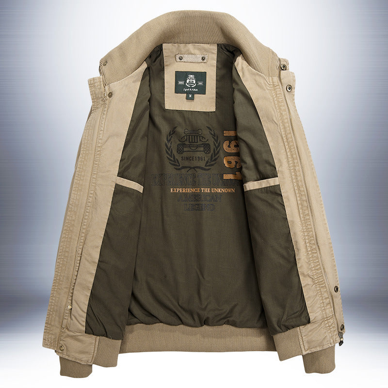 Herren robuster und stilvoller Feldjacke Echoarchiv
