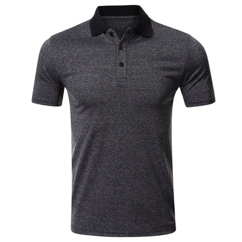 Herren sportliches Poloshirt mit atmungsaktiver Mesh-Struktur Echoarchiv