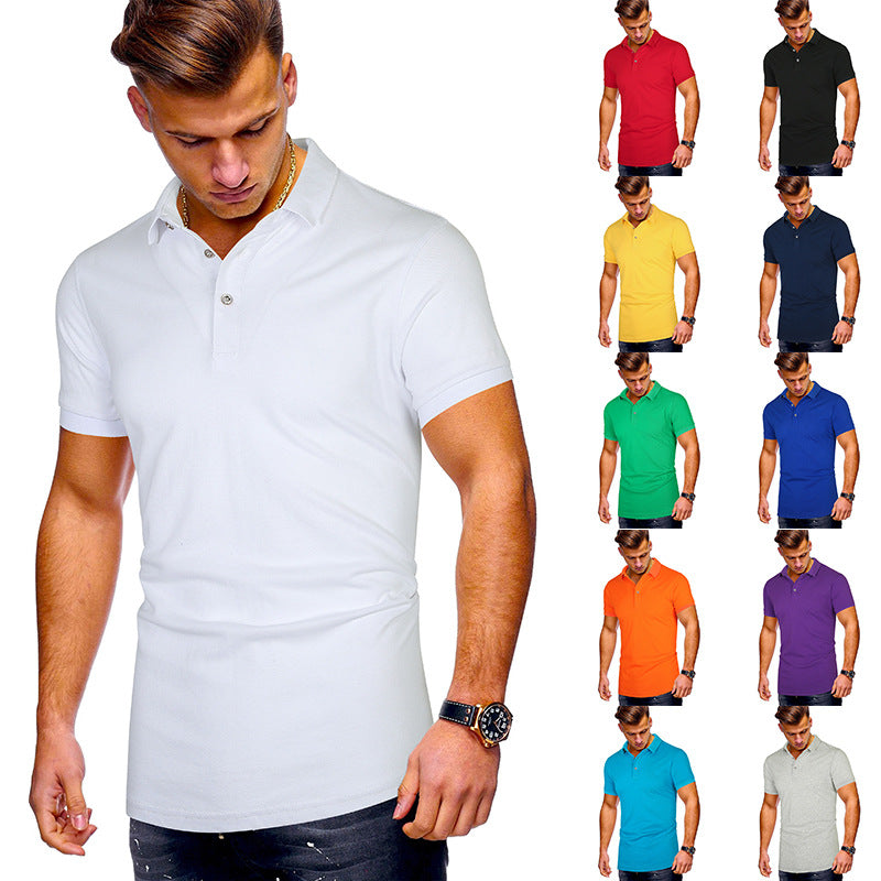 Herren Poloshirt mit hochwertigem Baumwollmix und modernem Stehkragen Echoarchiv