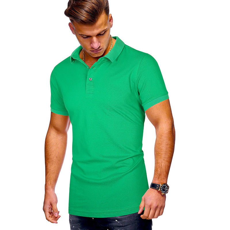 Herren Poloshirt mit hochwertigem Baumwollmix und modernem Stehkragen Echoarchiv