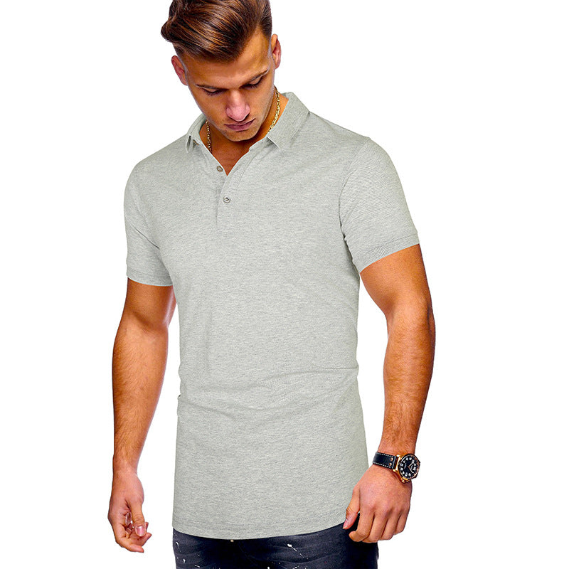 Herren Poloshirt mit hochwertigem Baumwollmix und modernem Stehkragen Echoarchiv
