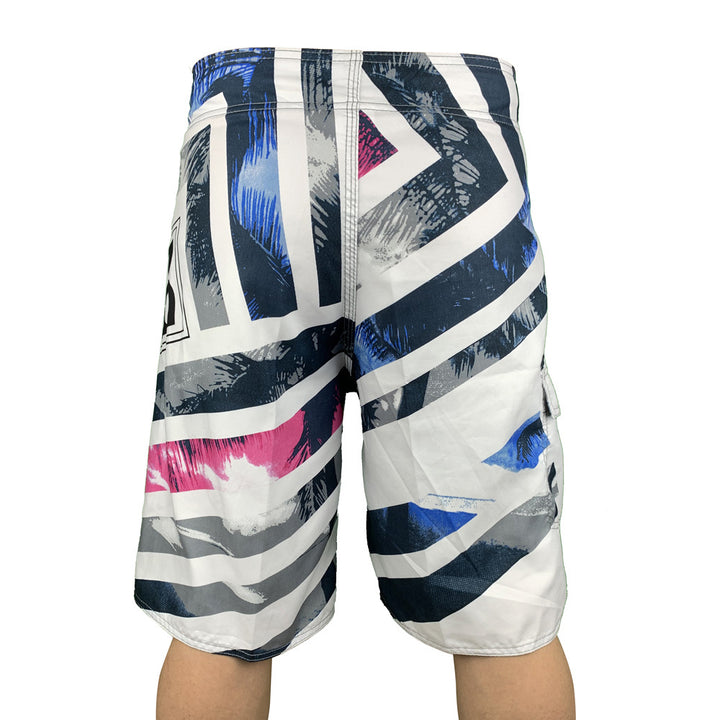 Herren Surf-Shorts mit kreativem Grafikdesign und innovativen Funktionen Echoarchiv