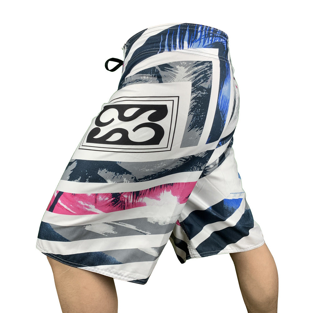 Herren Surf-Shorts mit kreativem Grafikdesign und innovativen Funktionen Echoarchiv