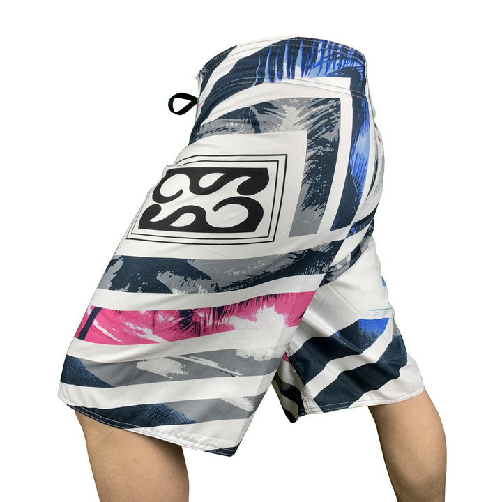 Herren Surf-Shorts mit kreativem Grafikdesign und innovativen Funktionen Echoarchiv