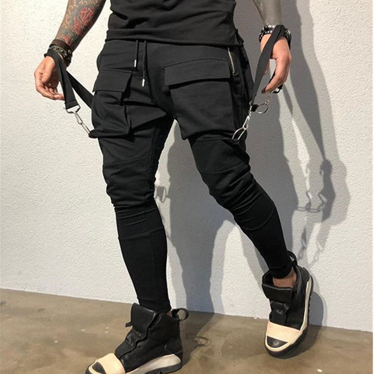 Herren stylische Cargo-Jeans mit praktischem Taschendesign Echoarchiv