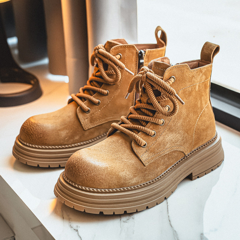 Klassische Herren-Stiefel aus Schweinsleder